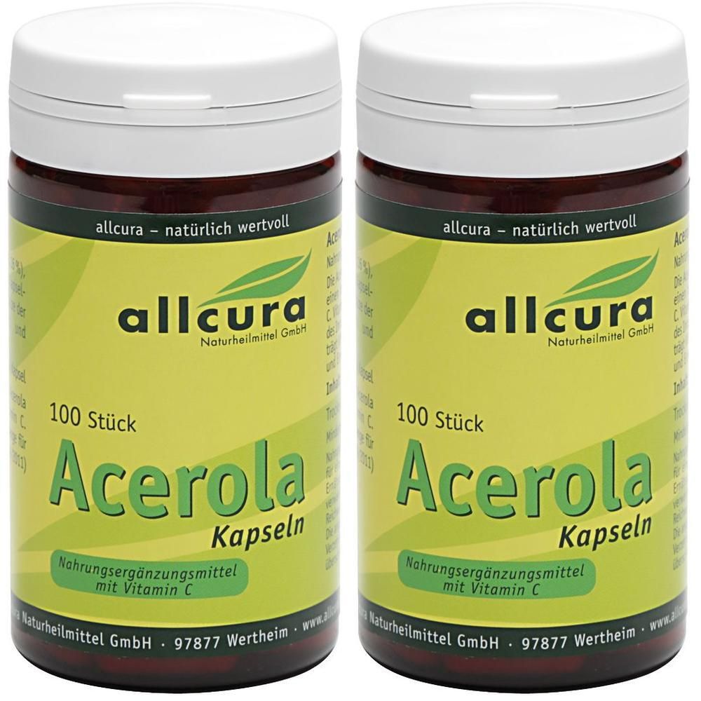 Acerola Kapseln 2x 2x100 St