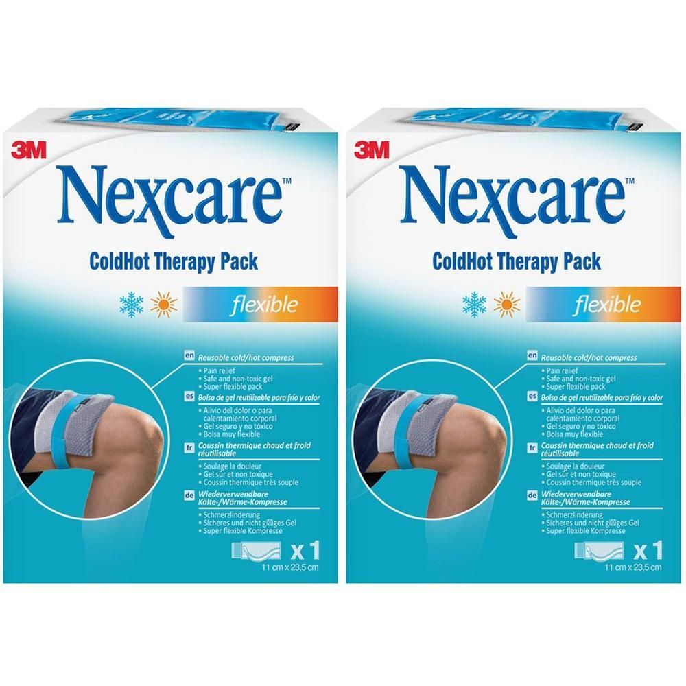 Nexcare ColdHot Bio Gel Comfort Thinsulate flex 2x 2x1 St Kompressen