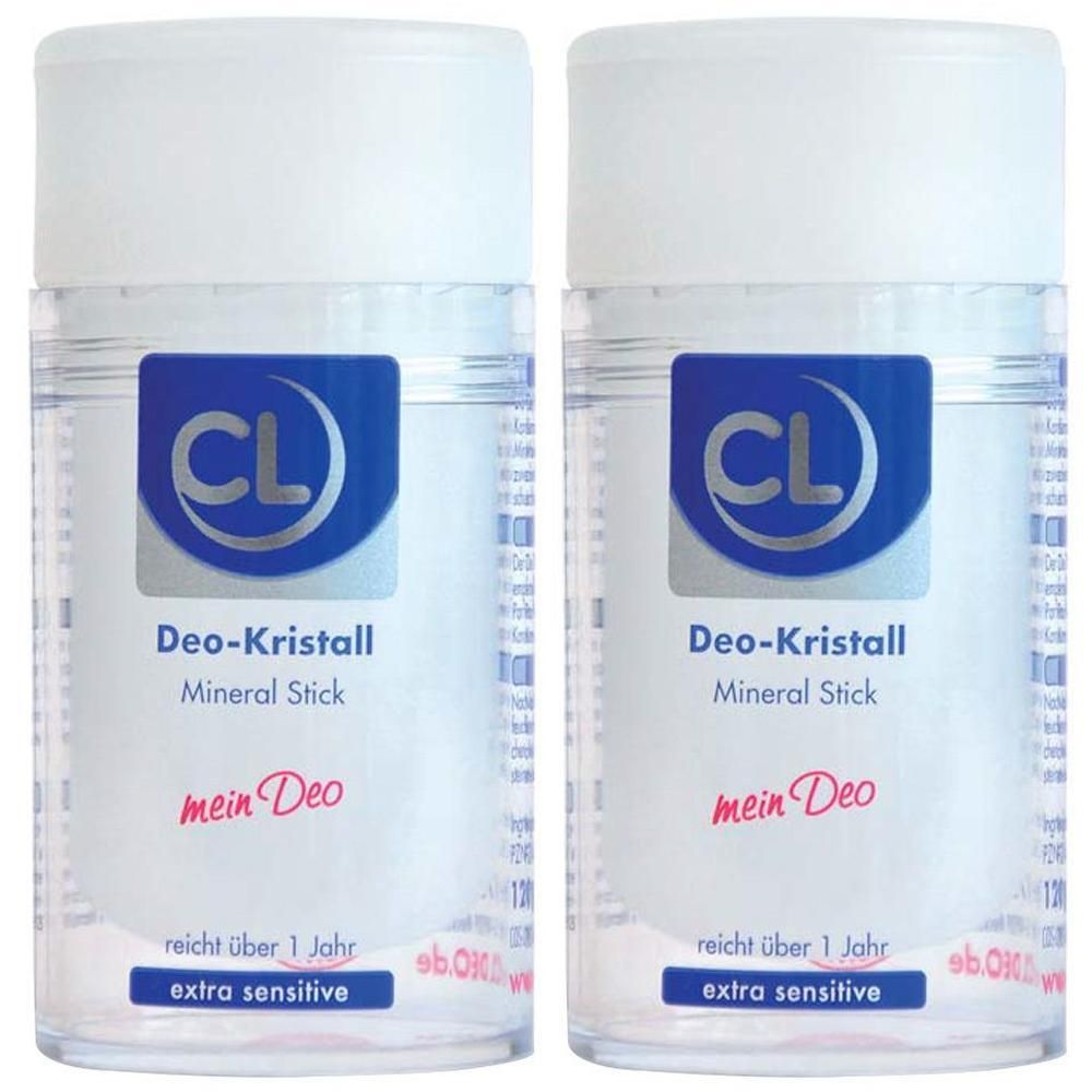 DEO Kristall Mineral Stick 2x 2x120 g Körperpflege
