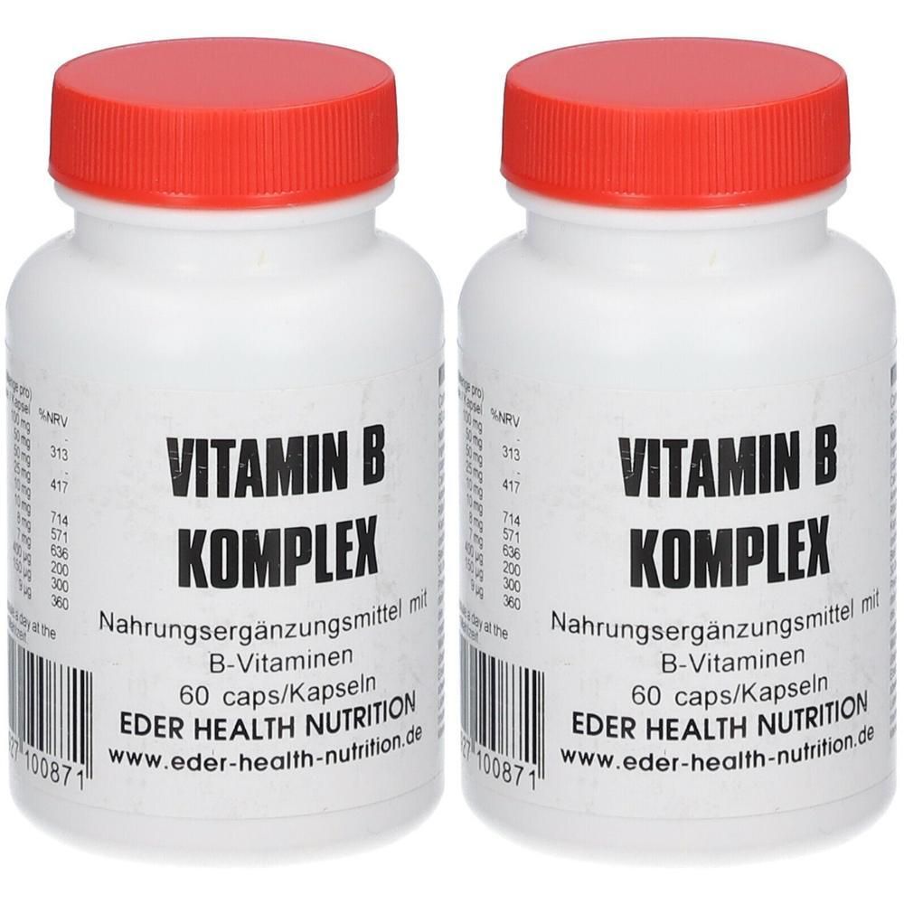 Vitamin B Komplex Kapseln 2x 2x60 St