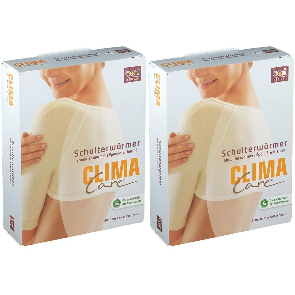 Bort ClimaCare Schulterwärmer XL weiß 2x 2x1 St Bandage(s)