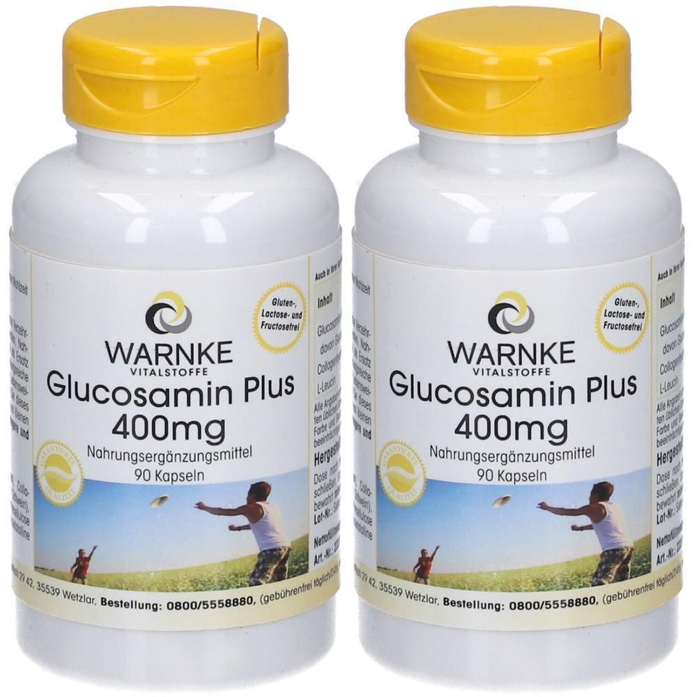 Glucosamin Plus 400 mg Kapseln 2x 2x90 St