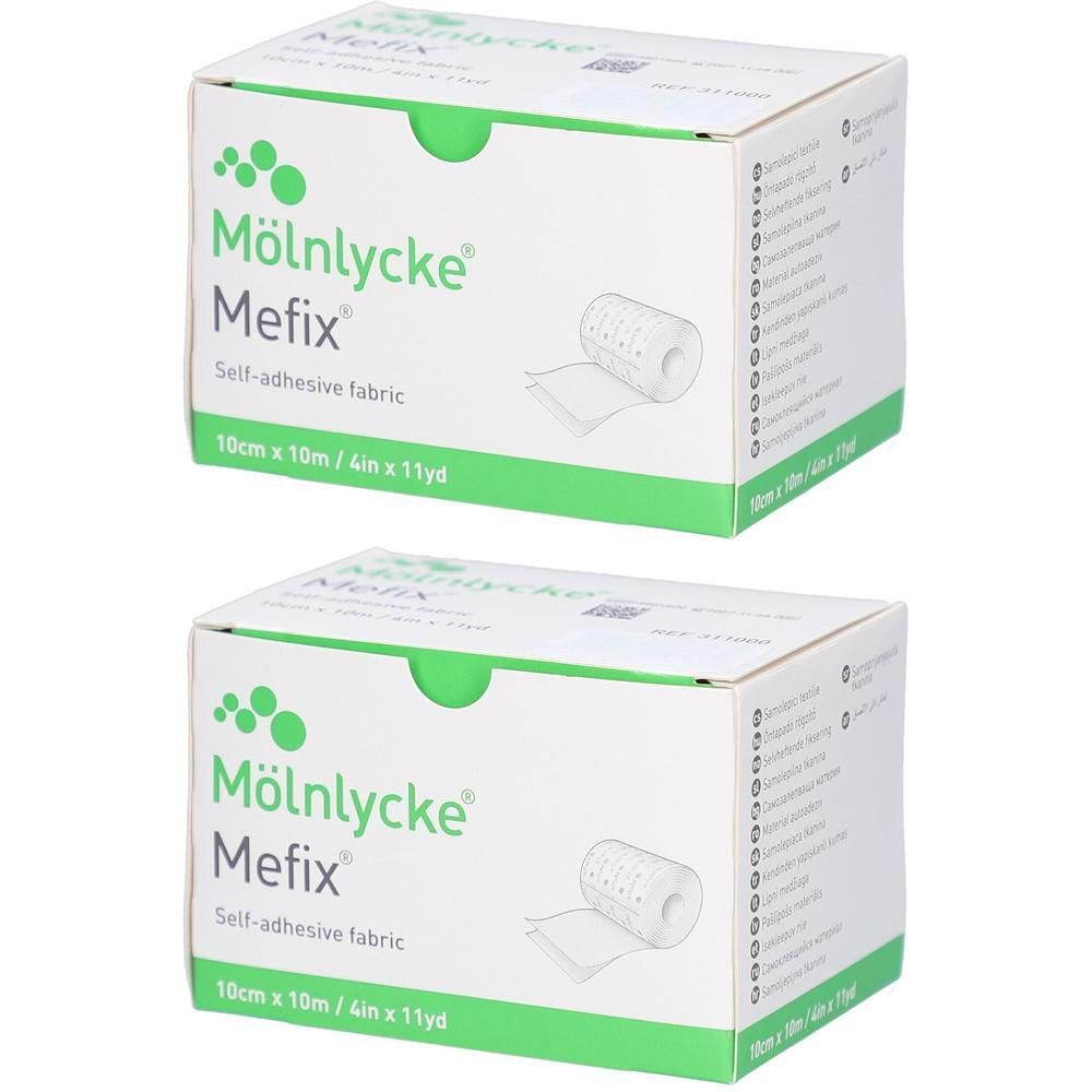 Mefix Fixiervlies 10 cmx10 m 2x 2x1 St Pflaster