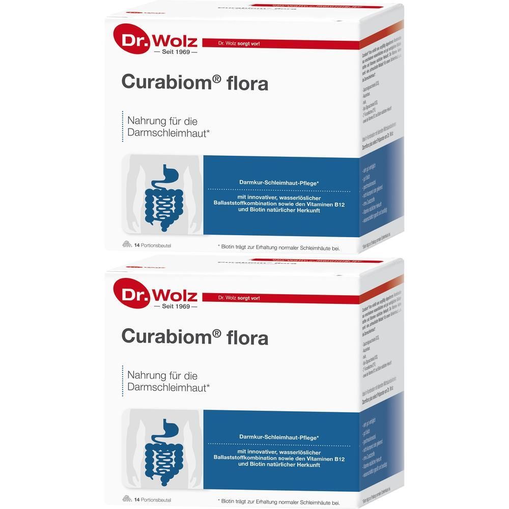 Curabiom flora Pulver Portionsbtl. 2x 2x14x16,2 g