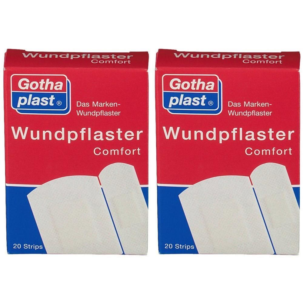 Gothaplast Wundpfl.comfort 2 Größen 2x 2x20 St Pflaster