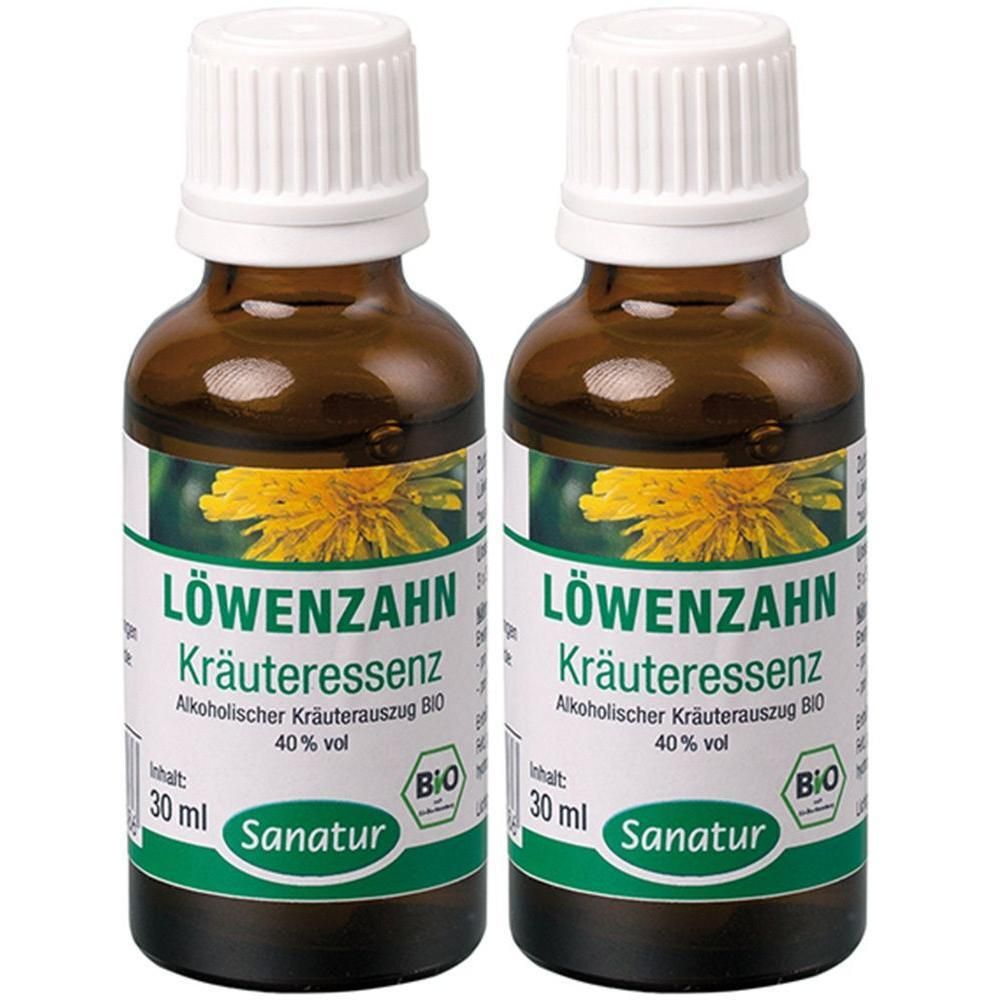 Loewenzahn Kraeuter-Essenz Bio 2x 2x30 ml Tropfen