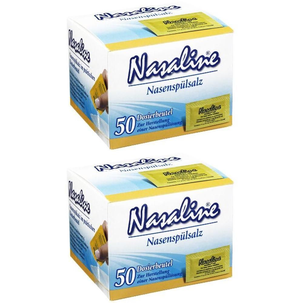 Nasaline Salz 2x 2x50 St