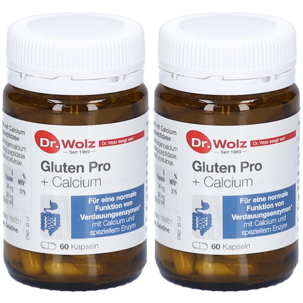 Gluten Pro+Calcium Kapseln 2x 2x60 St