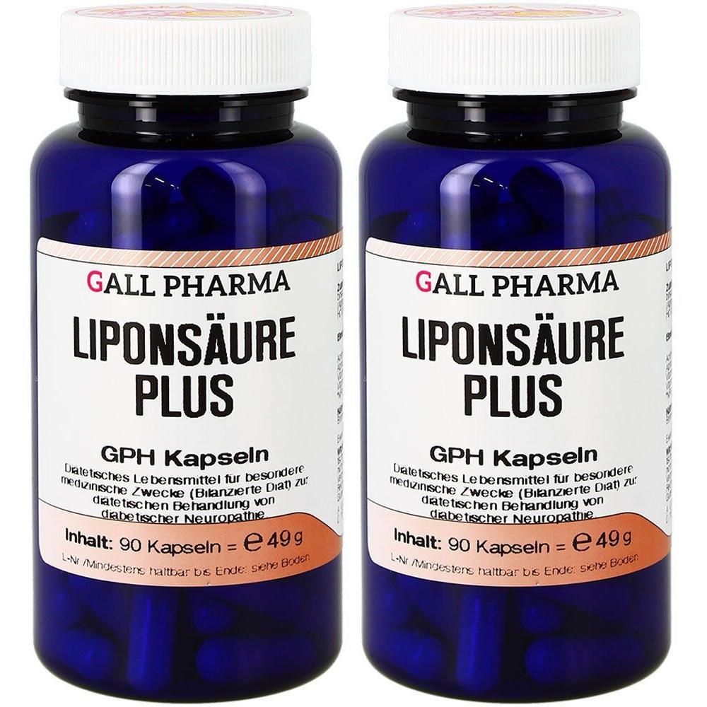 Liponsäure plus Kapseln 2x 2x90 St