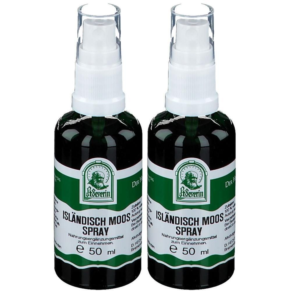 Isländisch Moos Spray 2x 2x50 ml