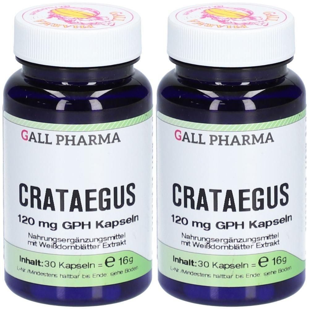 Crataegus 120 mg GPH Kapseln 2x 2x30 St