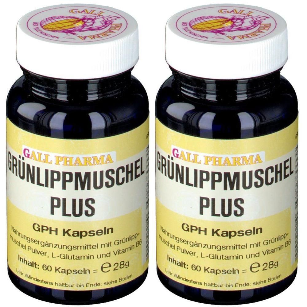 Grünlippmuschel Plus GPH Kapseln 2x 2x60 St