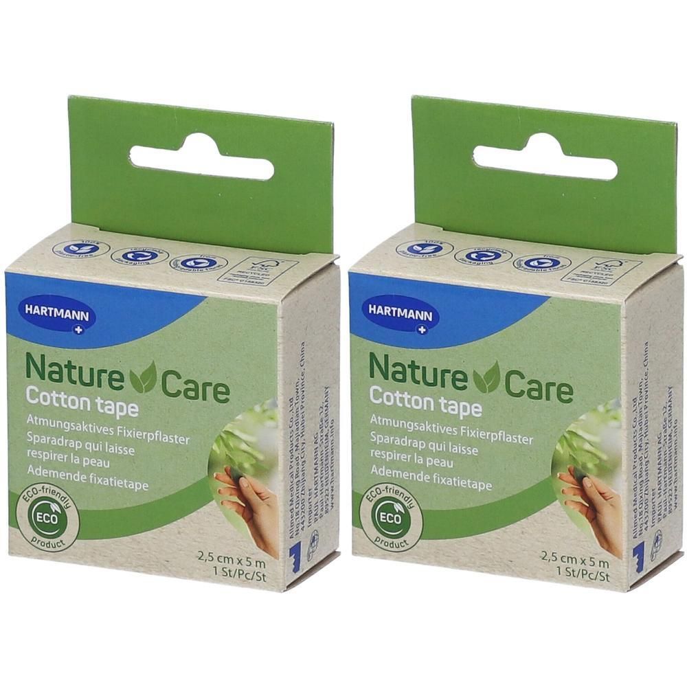 Nature Care Fixierpflaster 2,5 cmx5 m 2x 2x1 St Pflaster