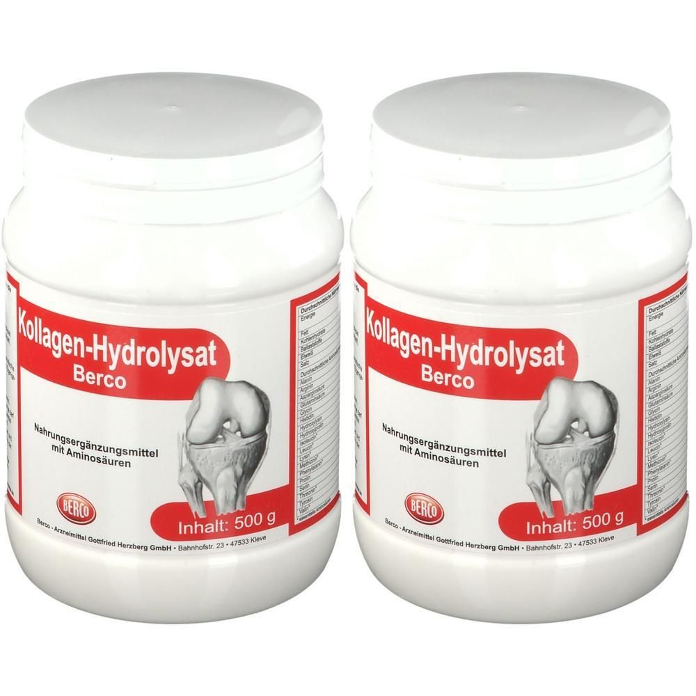Kollagen Hydrolysat Berco Pulver 2x 2x500 g