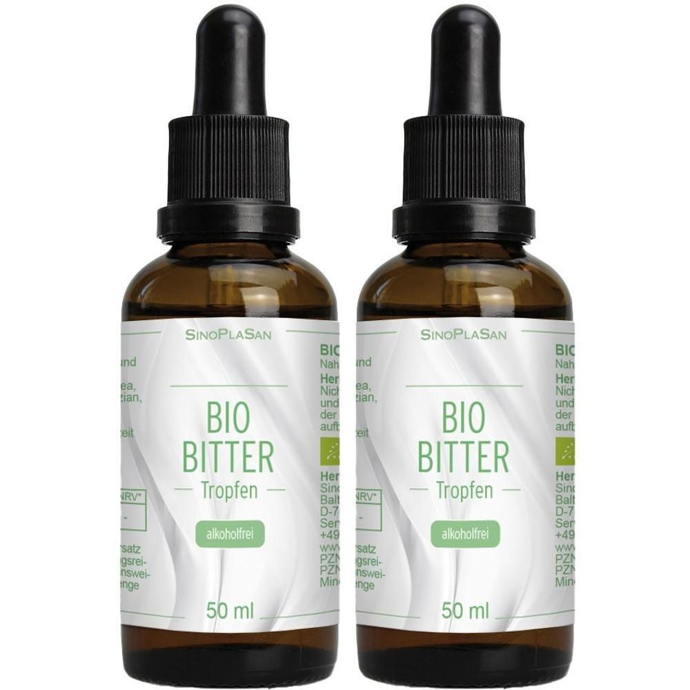 BIO Bittertropfen 2x 2x50 ml Tropfen zum Einnehmen