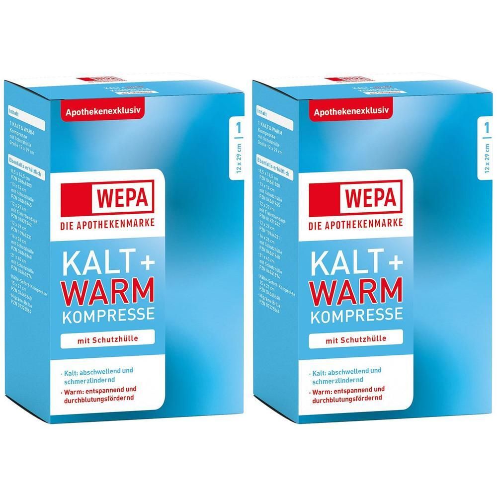 Kalt-Warm Kompresse 12x29 cm 2x 2x1 St Kompressen