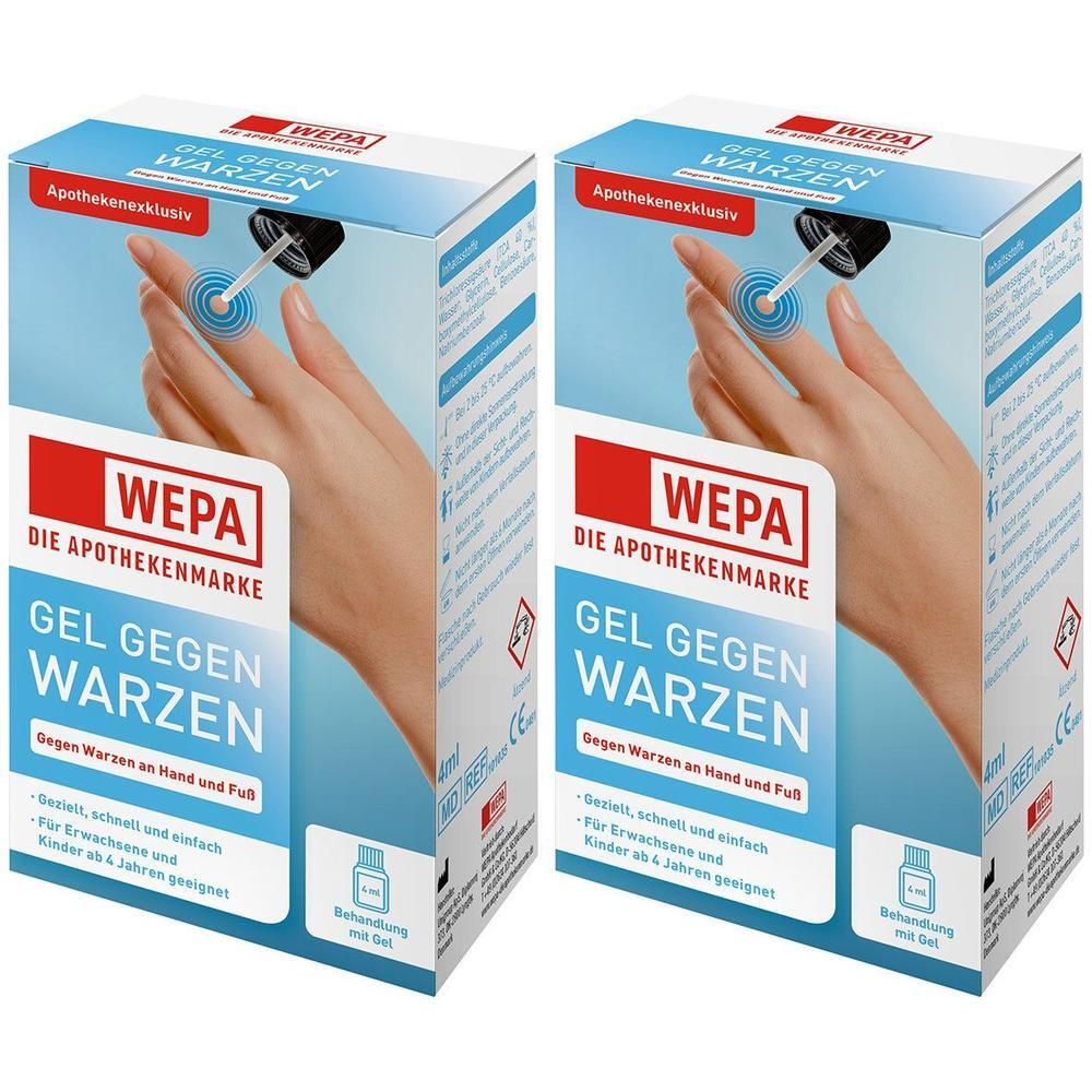 Wepa Gel gegen Warzen 2x 2x1 St