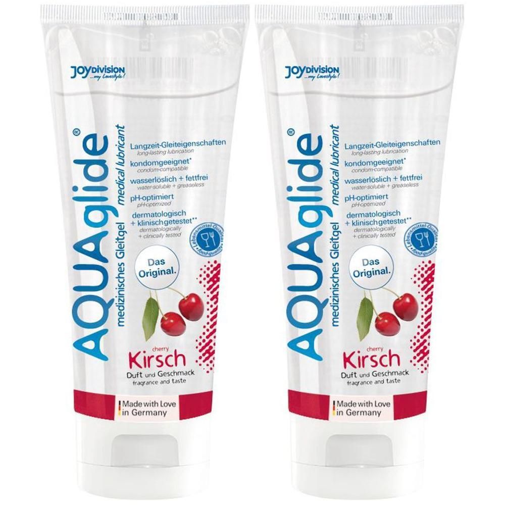 Aquaglide Kirsch 2x 2x100 ml Gel