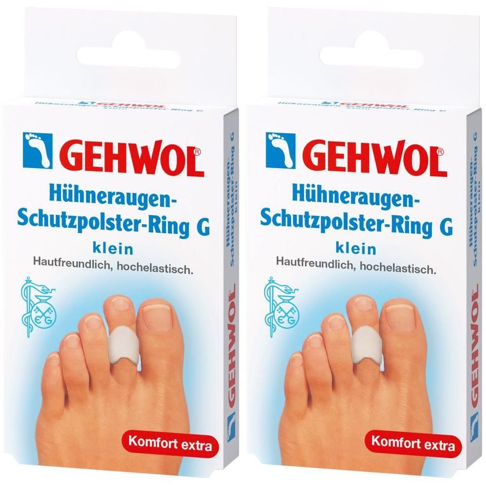 Gehwol Hühneraugen-Schutzpolster-Ring G 2x 2x3 St