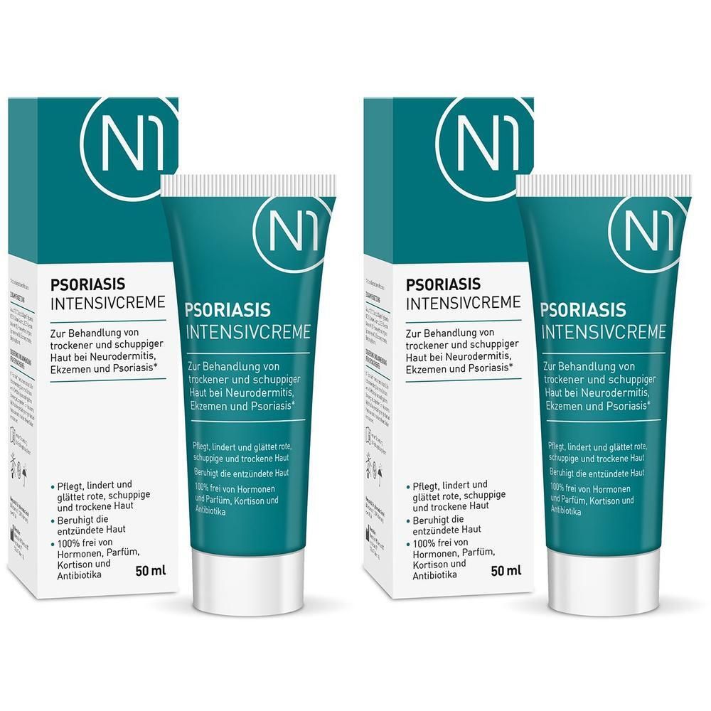 N1 Psoriasis Intensivcreme 2x 2x50 ml Creme