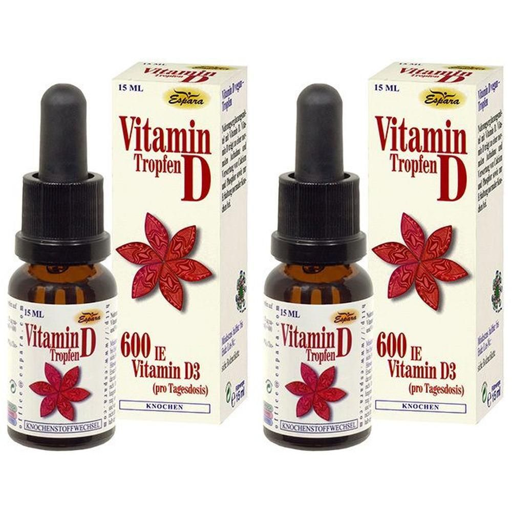 Vitamin D Tropfen 2x 2x15 ml