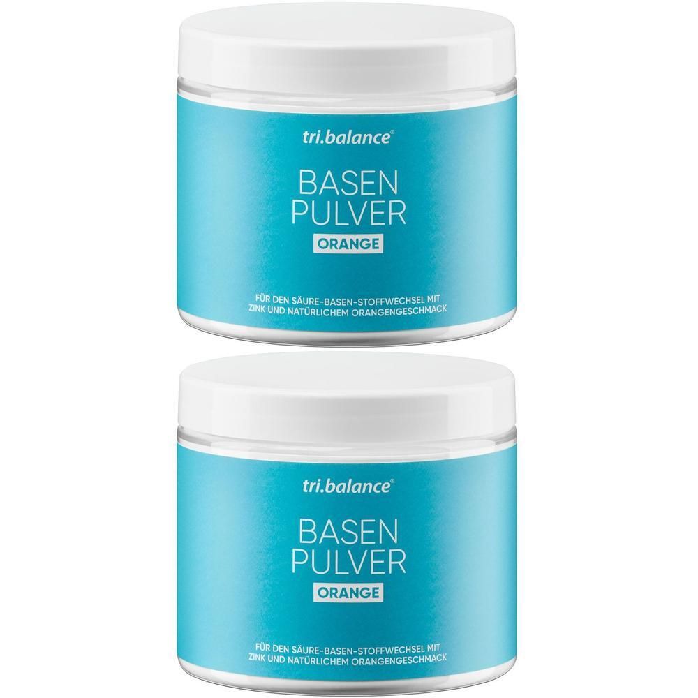 Tri.balance Basenpulver Orange 2x 2x300 g Pulver