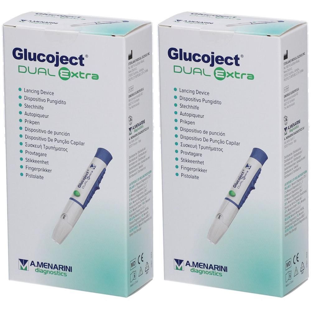 Glucoject Dual Extra Stechhilfe 2x 2x1 St