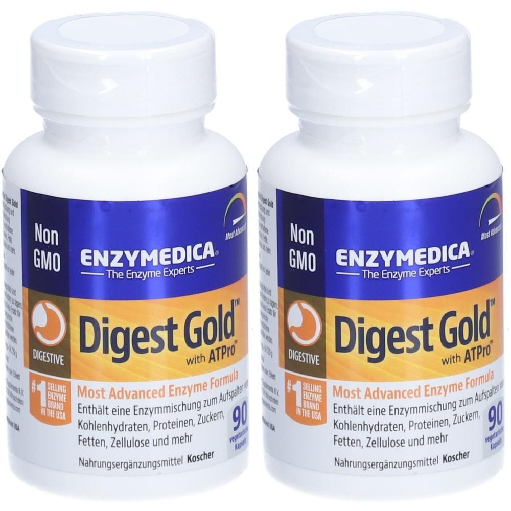 Digest Gold ATPro Enzymedica Kapseln 2x 2x90 St