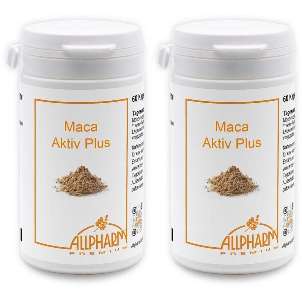 Maca Aktiv Plus Kapseln 2x 2x60 St