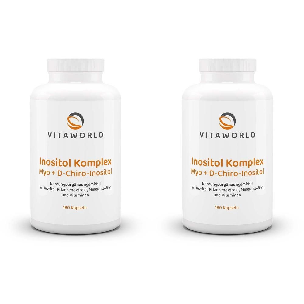 Inositol Komplex Myo+D-Chiro-Inositol Kapseln 2x 2x180 St