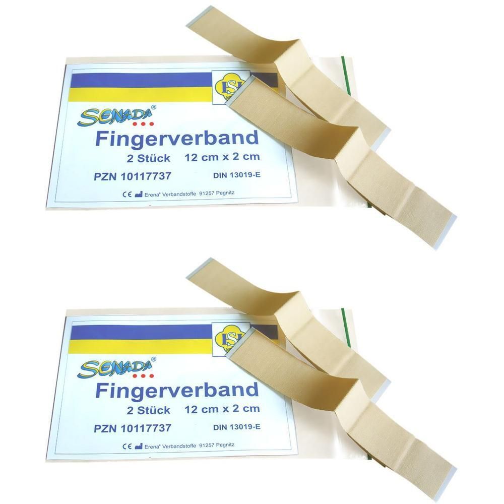 Senada Fingerverband 2x12 cm 2x 2x2 St Verband