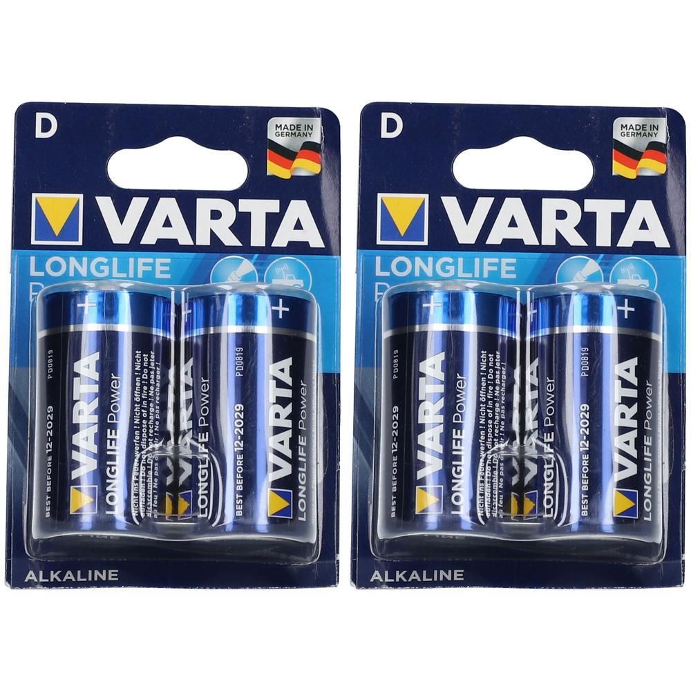 Batterien Mono Lr20D 4920 Varta High 2x 2x2 St