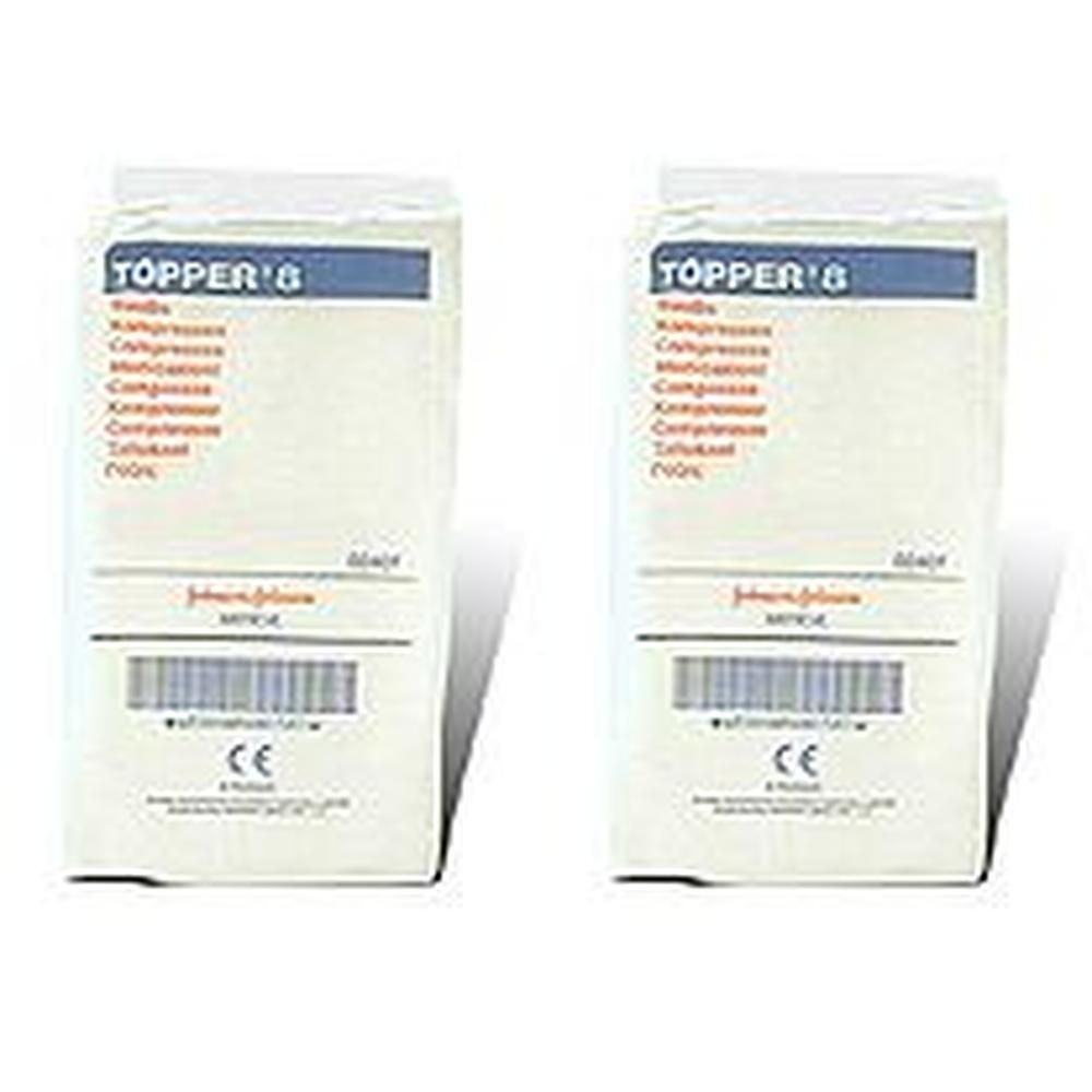 Topper 8 Kompr.5x5 cm unsteril 2x 2x100 St Kompressen