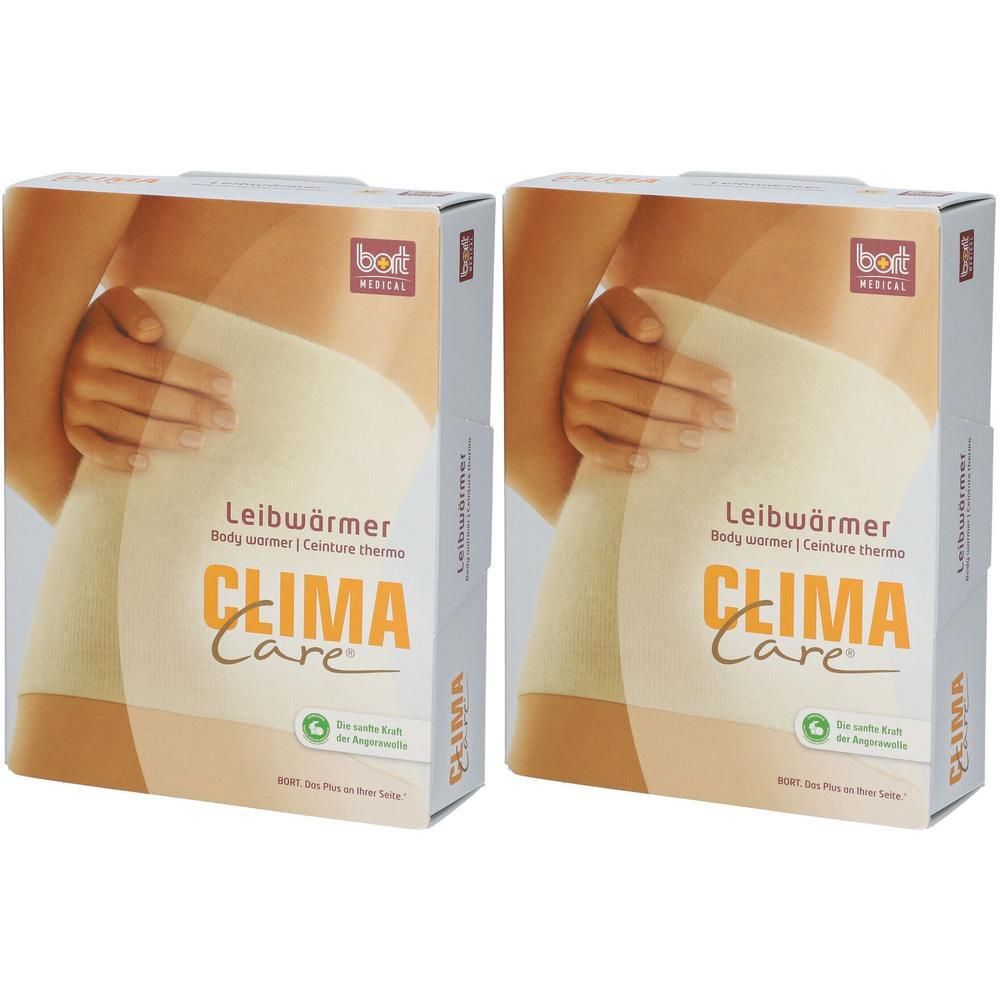 Bort ClimaCare Leibwärmer XL 118-128 cm beige 2x 2x1 St Bandage(s)