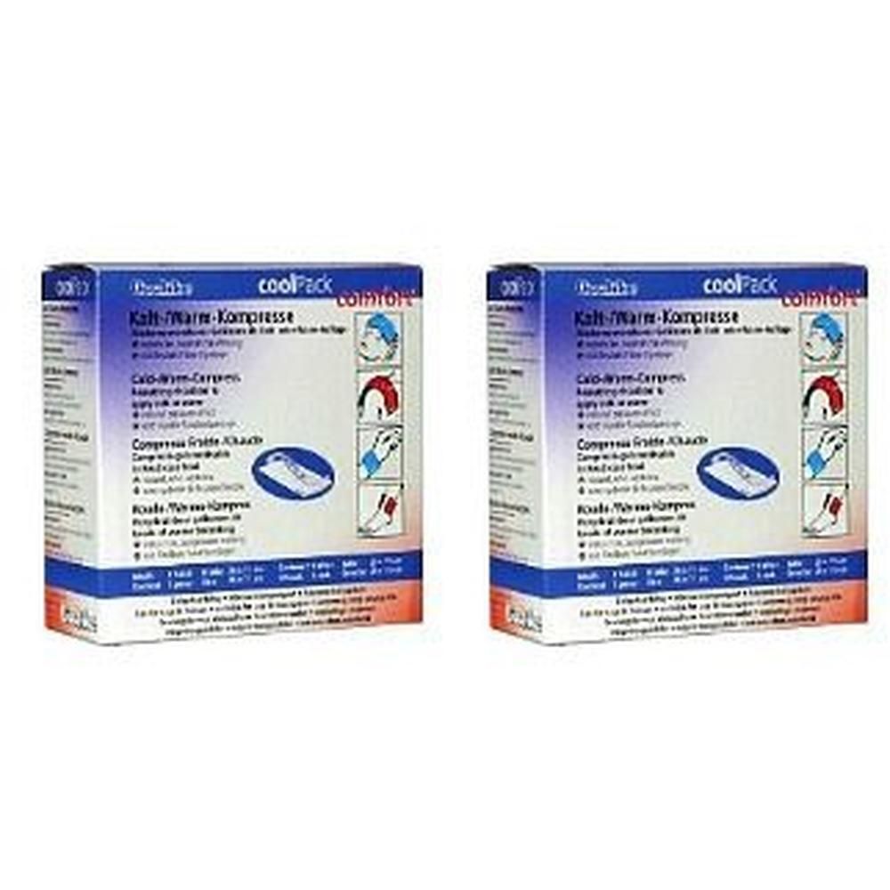 Cool Pack Comfort Kalt-Warm-Kompresse 2x 2x1 St Kompressen