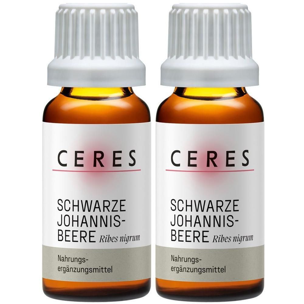 Ceres Schwarze Johannisbeere Ribes nigrum Extr.Tro 2x 2x20 ml Tropfen