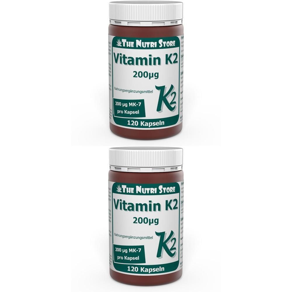 Vitamin K2 200 µg Kapseln 2x 2x120 St