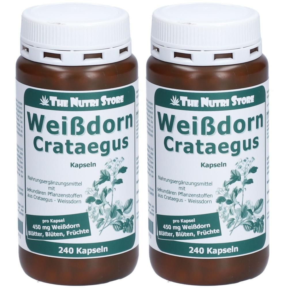 Weissdorn 500 mg Kapseln 2x 2x240 St