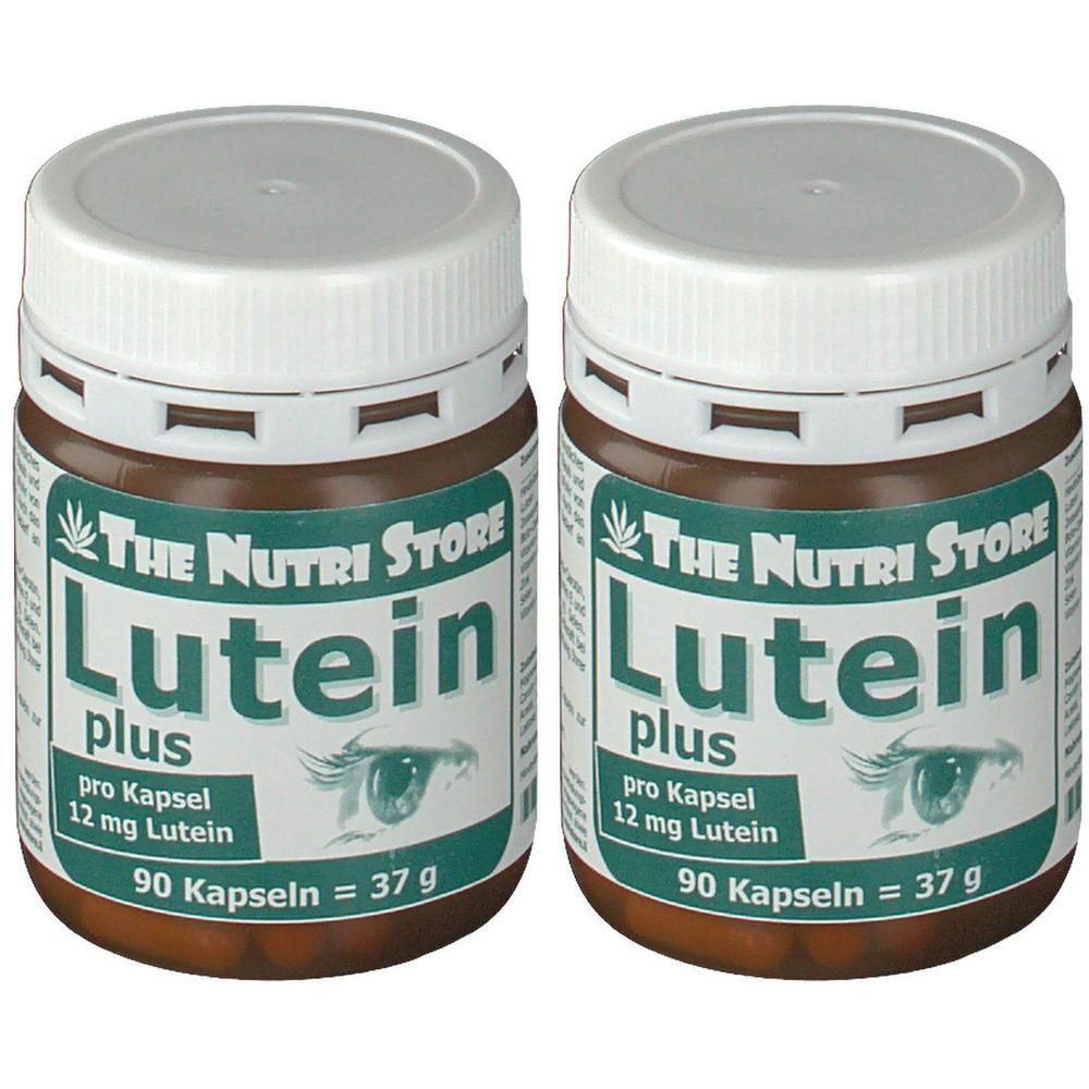 Lutein 12 mg plus Zeaxanthin Heidelbeer Kapseln 2x 2x90 St