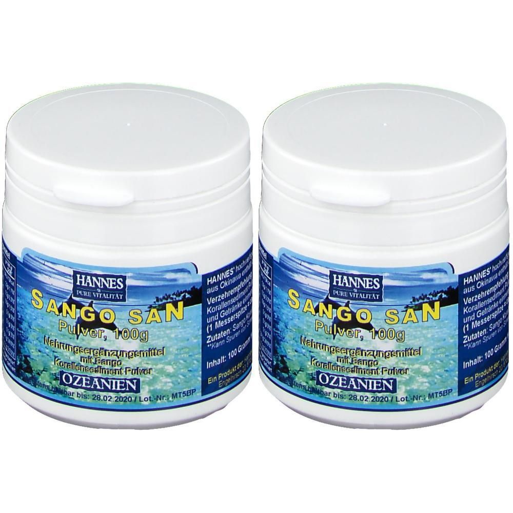 Sango Korallen Pulver 2x 2x100 g