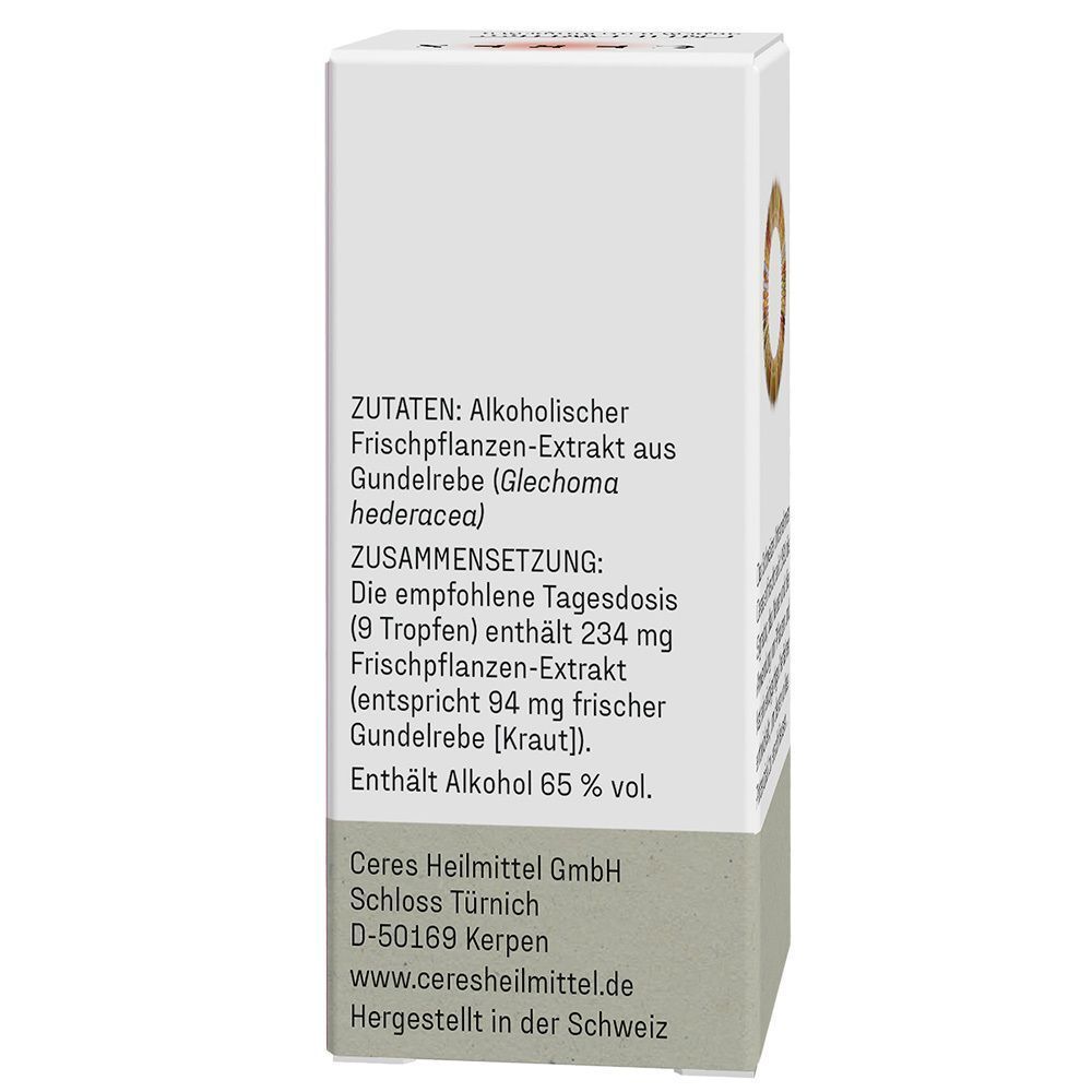 CERES Gundelrebe Extrakt Tropfen Angebot