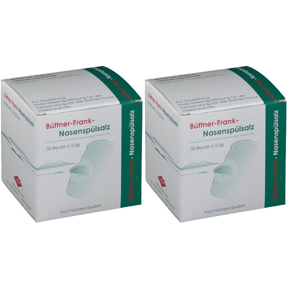Nasenspülsalz 2x 2x30 St Salz