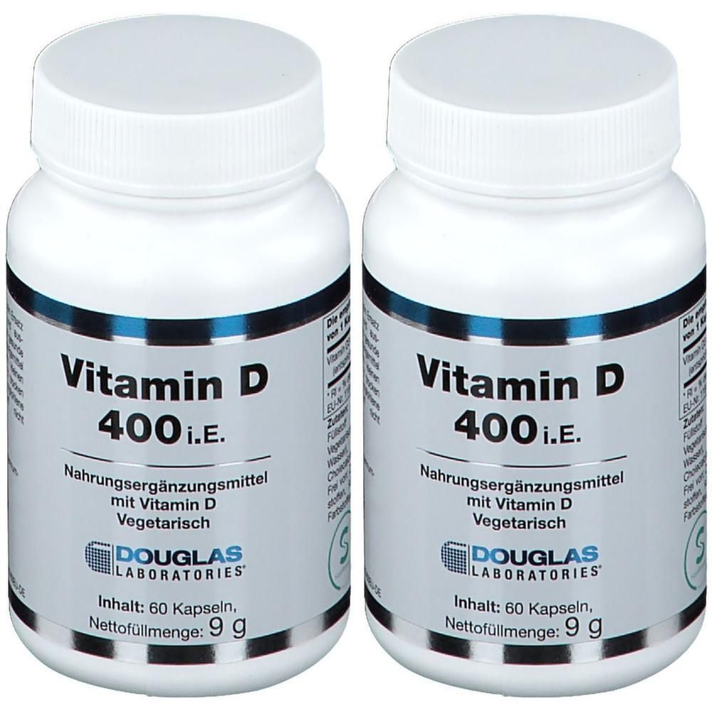 Vitamin D 400 I.e. Klean Labs Kapseln 2x 2x60 St