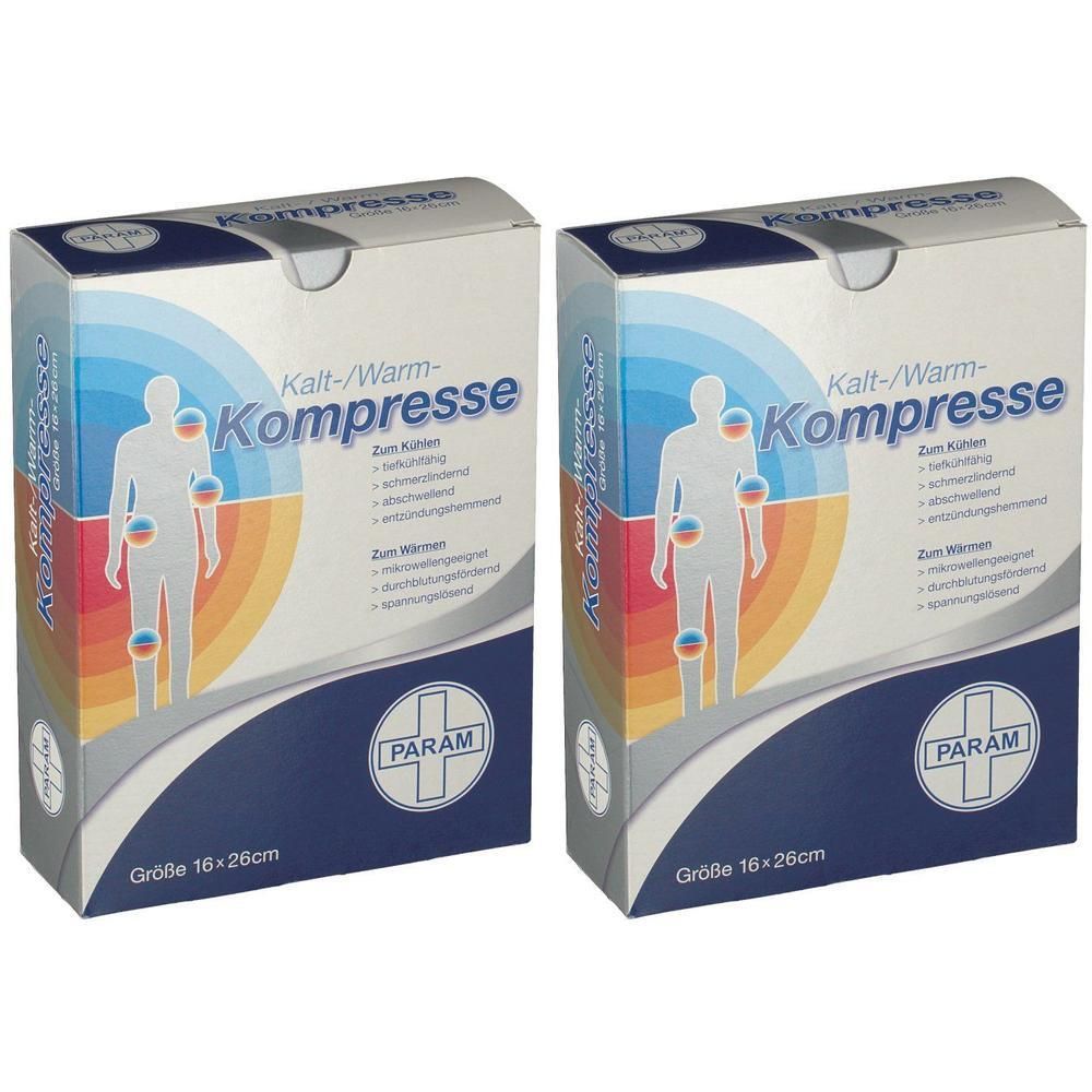 Kalt-Warm Kompresse 16x26 cm 2x 2x1 St Kompressen