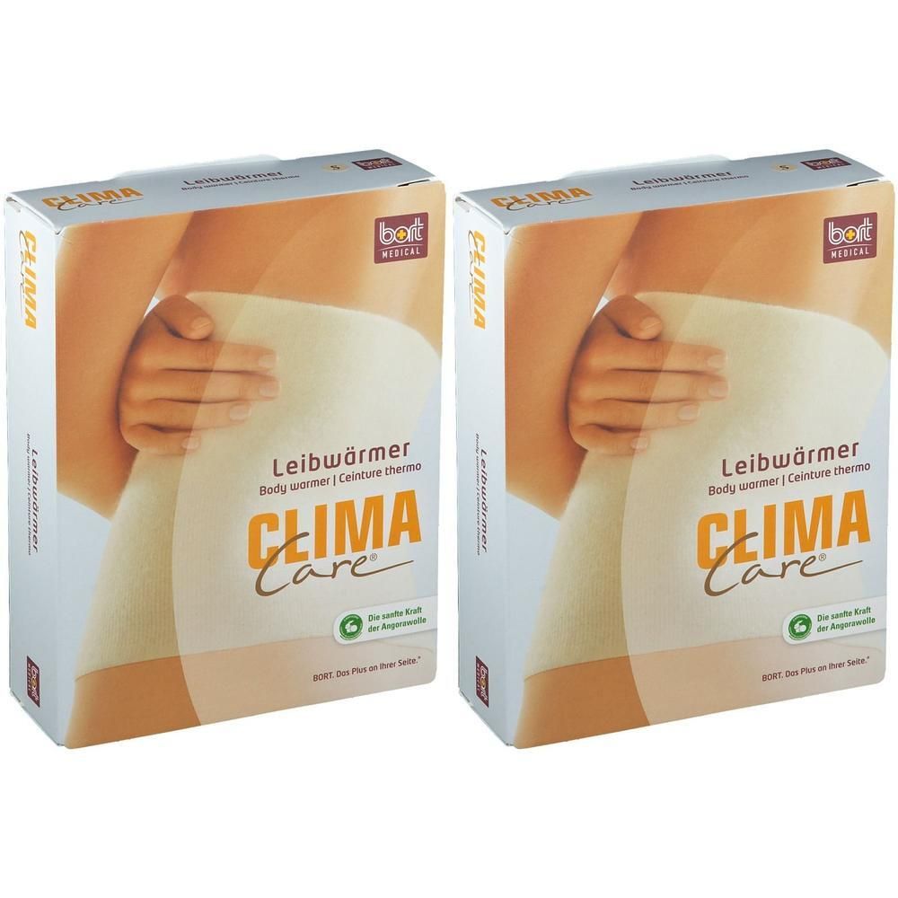Bort ClimaCare Leibwärmer S bis 98 cm beige 2x 2x1 St Bandage(s)