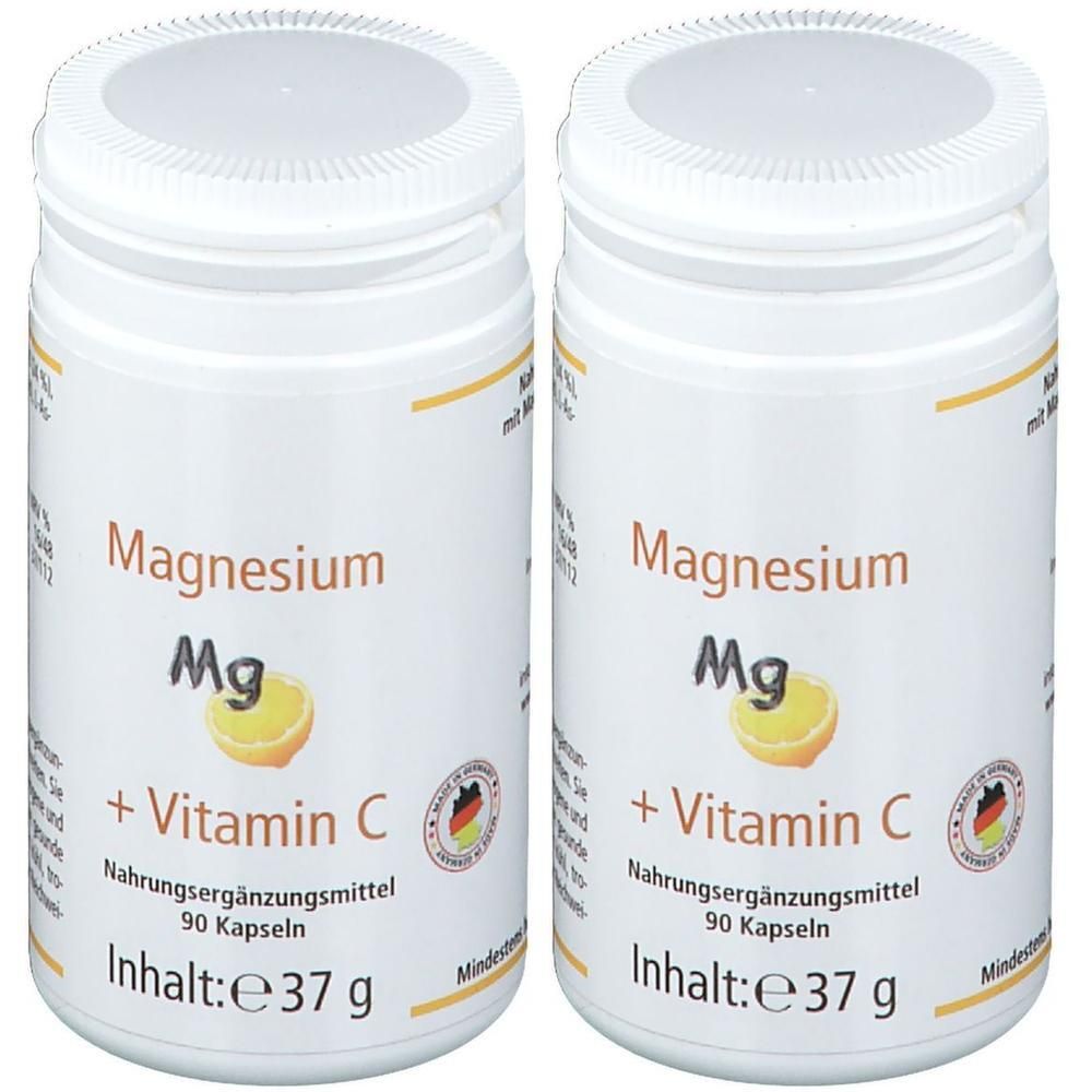 Magnesium+Vitamin C Kapseln 2x 2x90 St