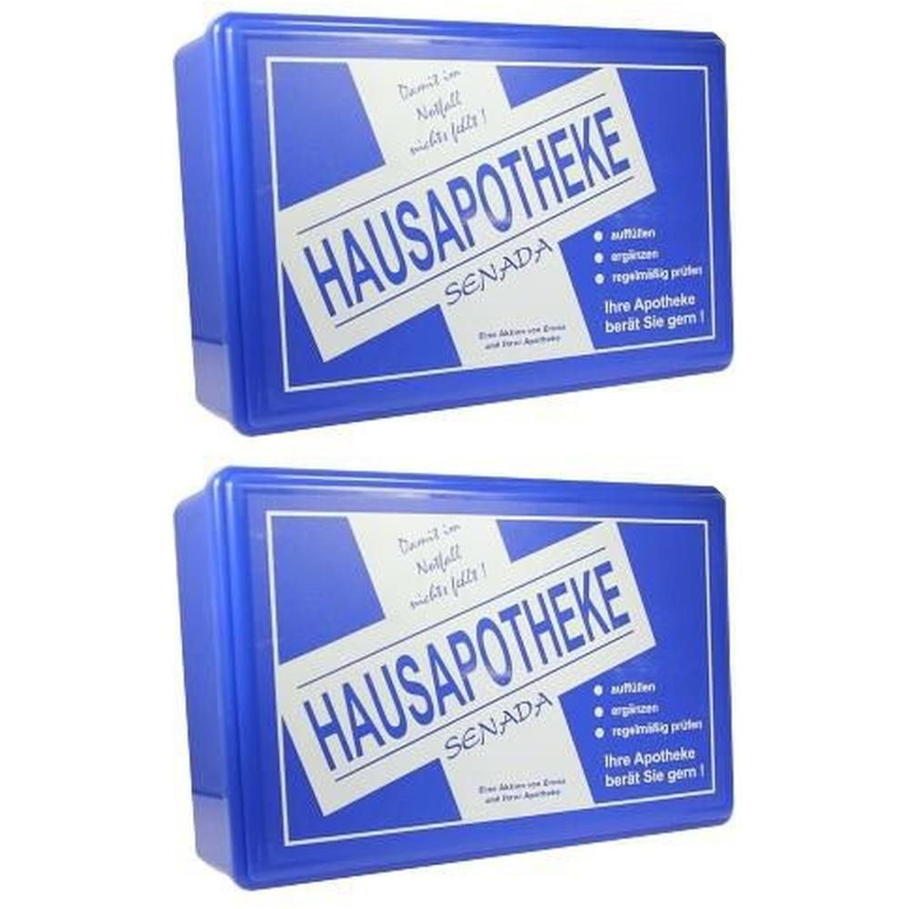 Senada Hausapotheke leer blau 2x 2x1 St