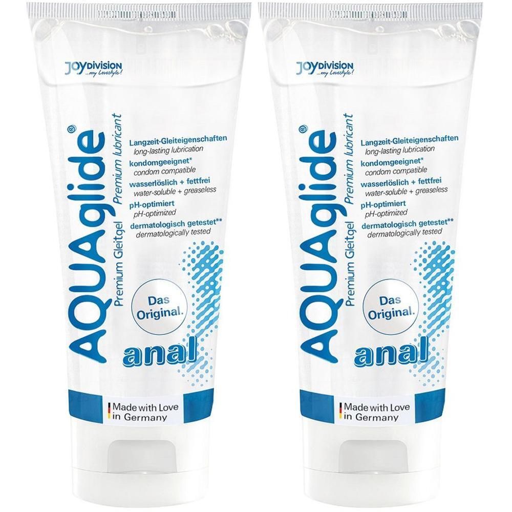 Aquaglide anal 2x 2x100 ml Gel