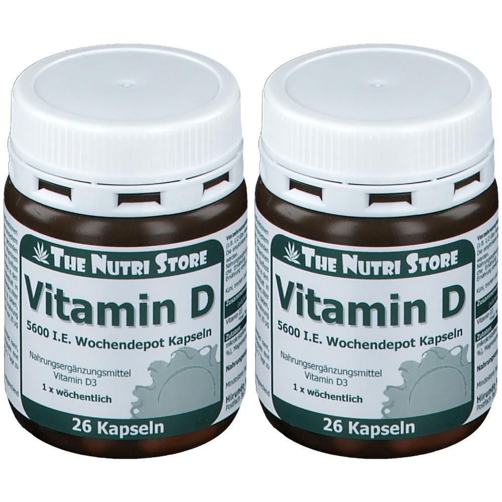 Vitamin D 5600 I.e. Wochendepot Kapseln 2x 2x26 St
