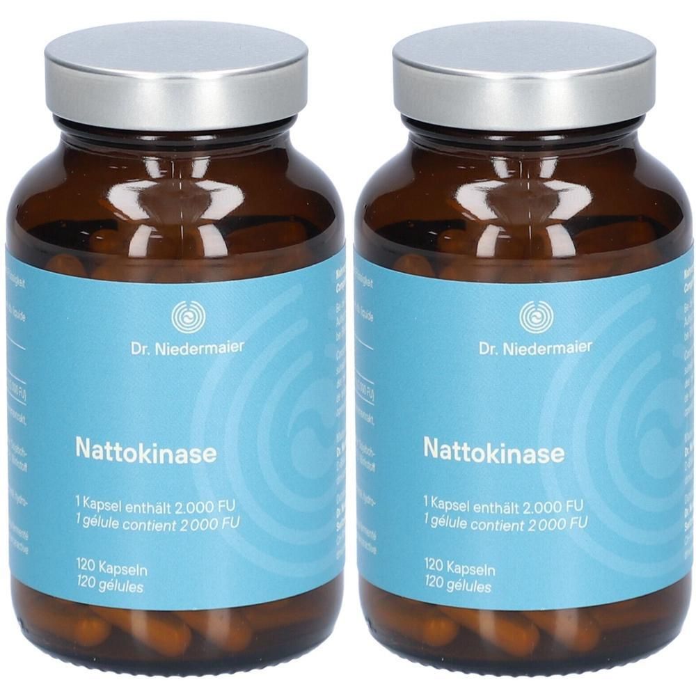 Dr.niedermaier Nattokinase 100 mg mono Hartkapseln 2x 2x120 St
